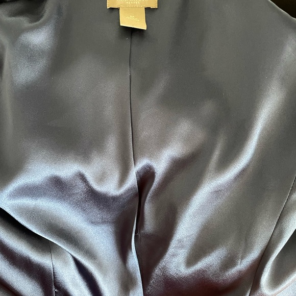 Ann Taylor Black Velvet Petite Jacket - Picture 3 of 5